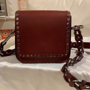 NWT Isabel Marant Minza Leather Cross-body Bag